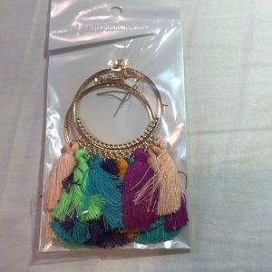 Multi color earrings